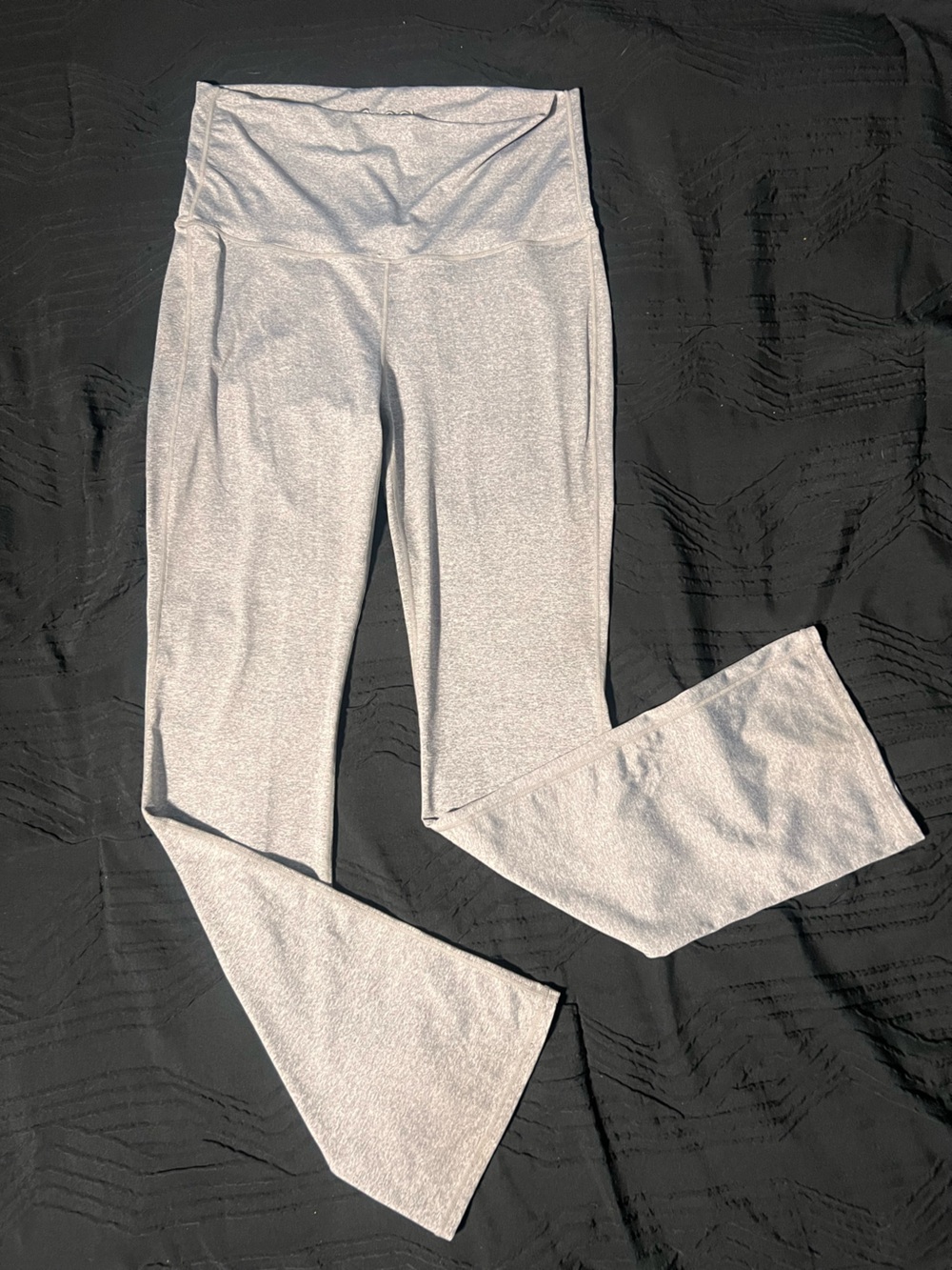 Body By Raven Tracey Light Grey Flared Pants